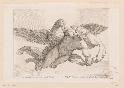 Kidnapping av Ganymedes av Nicolas Mignard
