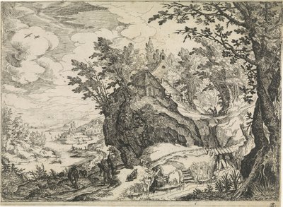 Fjelllandskap med kirke Fjelllandskap (serietittel) av Nicolas Moillon
