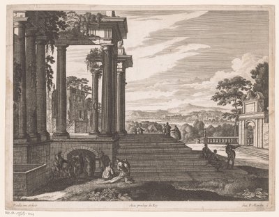 Antikk ruin av Nicolas Perelle