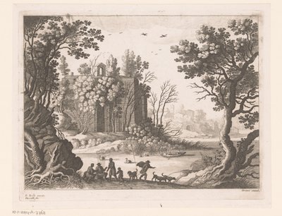 Bygger på en elv av Nicolas Perelle