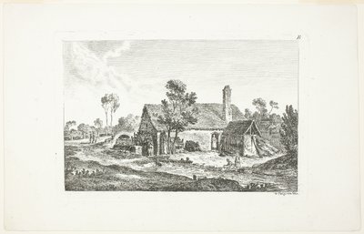 Landscape, fra Second Landscape Notebook av Nicolas Perignon