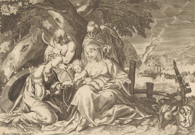 Trolovelsen til Saint Catherine. av Nicolas Perrey
