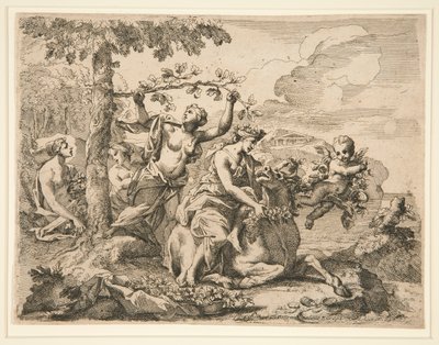 Voldtekt av Europa (L av Nicolas Pierre Loir
