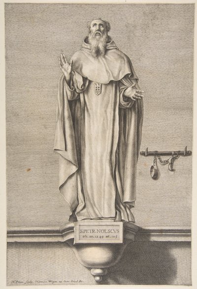 St. Peter Nolscus.n.d. av Nicolas Pitau