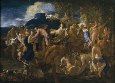 Bachnal, 1625-1626 av Nicolas Poussin