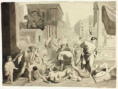 Ashtod-pesten av Nicolas Poussin