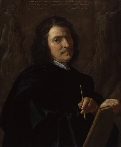 Selvportrett av Nicolas Poussin