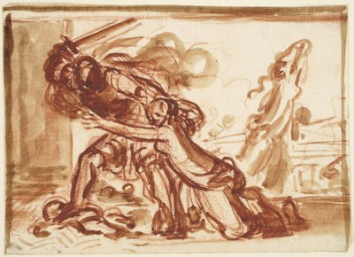 Barnemordet i Betlehem av Nicolas Poussin