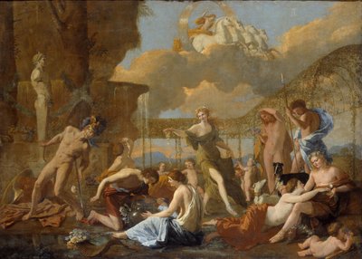 The Empire of Flora av Nicolas Poussin