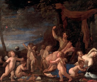 The Triumph of Ovid (olje på lerret) av Nicolas Poussin