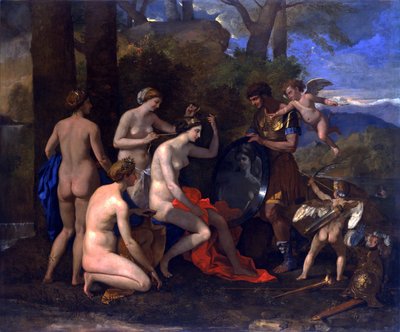 Venus og Mars av Nicolas Poussin