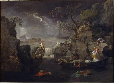 Vinter eller syndflod av Nicolas Poussin
