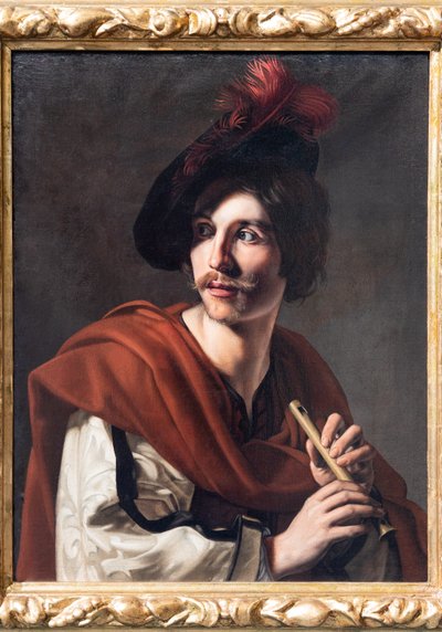 Fløytespiller av Nicolas Tournier