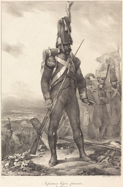 Fransk lett infanteri, Rifleman av Nicolas Toussaint Charlet