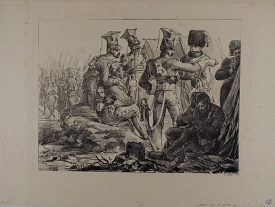 Lancers på Bivuakk av Nicolas Toussaint Charlet