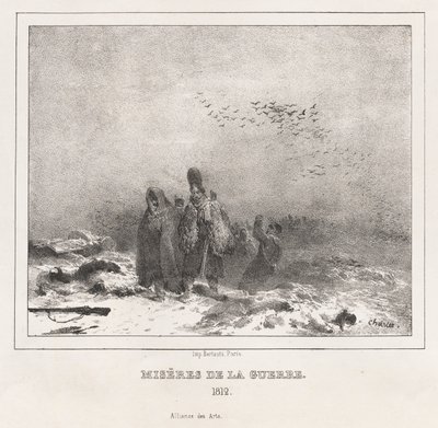 Moralsk og filosofisk alfabet for bruk av små og store barn: Miseries of War 1812, 18 av Nicolas Toussaint Charlet