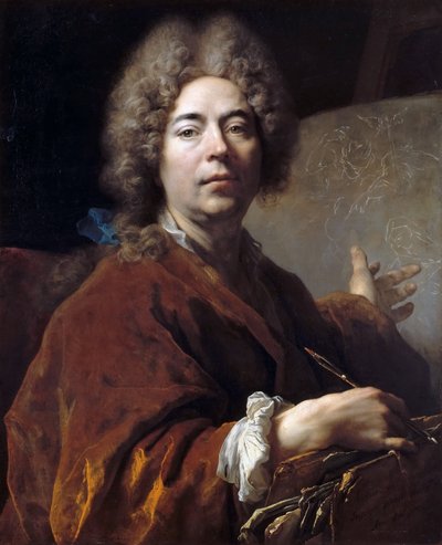 Selvportrett av Nicolas de Largillière