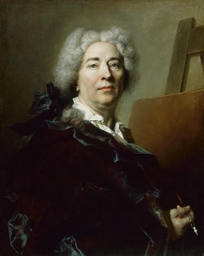 Selvportrett, ca. 1725 av Nicolas de Largillière