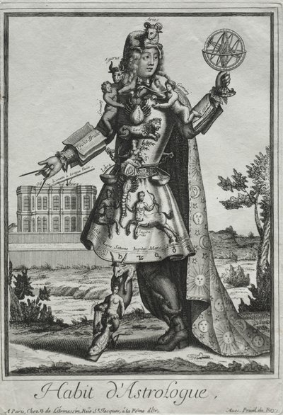 Fantasifulle kostymer: Astrologens kostyme av Nicolas de Larmessin II