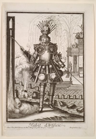 Fantasifulle kostymer: Fyrverkeriprodusentens kostyme av Nicolas de Larmessin II