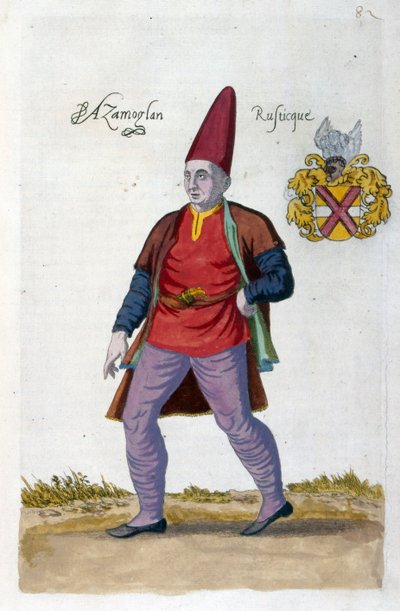 Tyrkisk mann (illustrasjon) av Nicolas de Nicolay