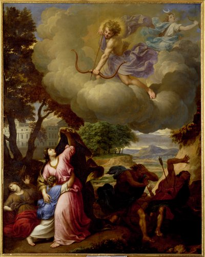 Barna til Niobe av Nicolas de Platte Montagne