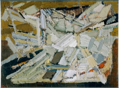 Abstrakte Komposition von Nicolas de Staël