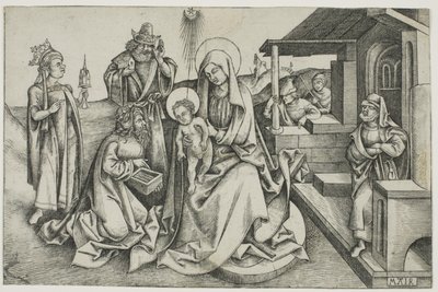Tilbedelse av magiene av Nicolaus Alexander Mair von Landshut