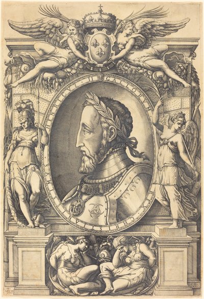 Henri II, konge av Frankrike av Nicolaus Beatrizet