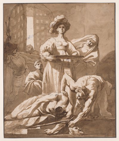 Salome med hodet til døperen Johannes av Nicolaus Knüpfer
