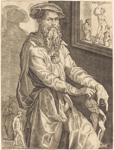 Baccio Bandinelli av Nicolo della Casa