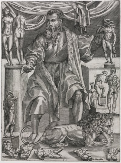 Baccio Bandinelli, 1548. av Nicolo della Casa