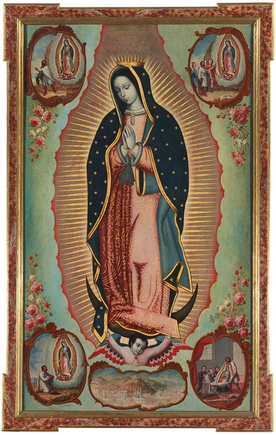 Jomfru av Guadalupe av Nicolás Enríquez