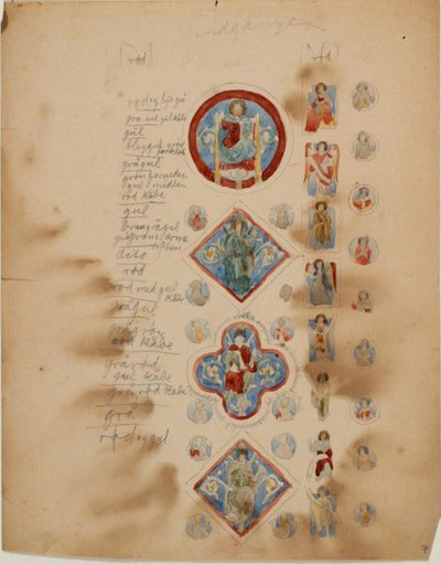 Kopier efter oldkristne mosaikker, samt notater om farverne   1262784   no       norwegian Successfully Translated  Original: Woman in Blue Reading a Letter Woman Reading a Letter Translat: Woman in Blue Reading a Letter Woman Reading a Letter 1394554 no n av Niels Larsen Stevns