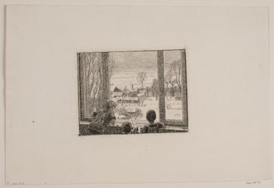 Barna ved vinduet av Niels Skovgaard