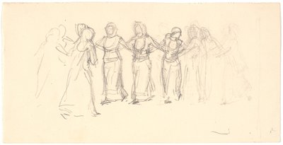 Dansende greske kvinner av Niels Skovgaard