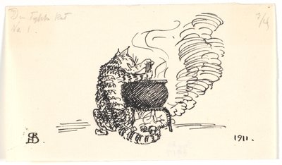 Den tykke katten av Niels Skovgaard