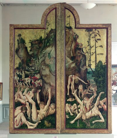 The Martyrdom of the Ten Thousand (panel) (se 197673 for detaljer) av Niklaus Manuel