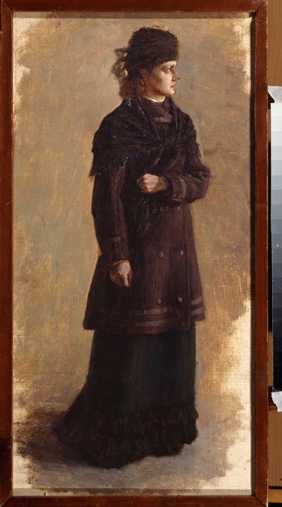 En terrorist av Nikolai Aleksandrovich Yaroshenko