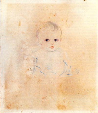 Portrett av Sasha Ivashev, 1834 av Nikolai Alexandrovich Bestuzhev