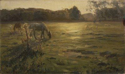 Hester på enga av Nikolai Alexandrovich Klodt