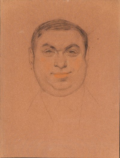 Portrett av Nikita Balieff, 1912-1913 av Nikolai Andreevich Andreev