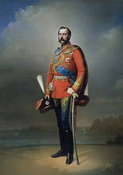 Portrett av keiser Alexander II