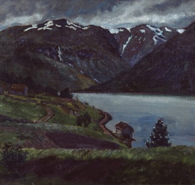 Naust av Nikolai Astrup