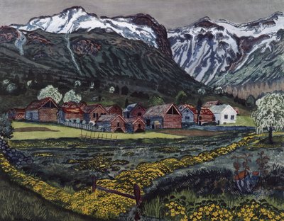 Smørblomstkveld av Nikolai Astrup