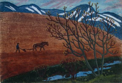 Plog natt av Nikolai Astrup