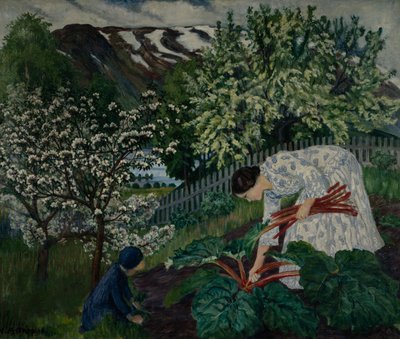 Rabarbra av Nikolai Astrup