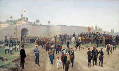 Tyrkisk kapitulasjon ved Nikopol 4. juni 1877