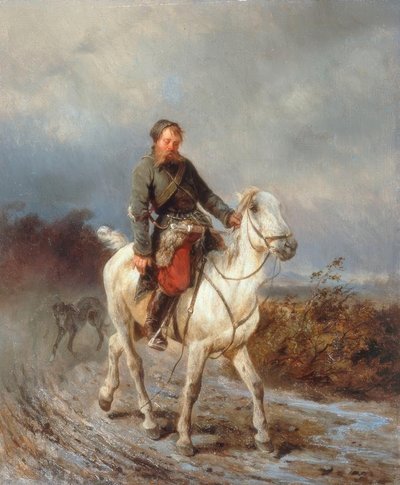 Tilbake fra jakten av Nikolai Jegorowitsch Swertschkow