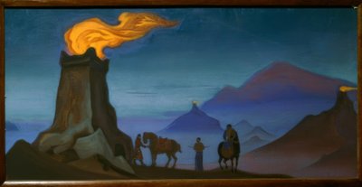 Seiersflamme av Nikolai Konstantinowitsch Roerich